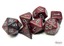 Speckled Silver Volcano Polyhedral 7-Dice Set - CHX25344